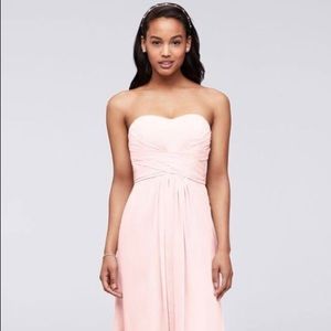 David’s Bridal Ballet colored dress
